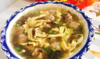 肉丸的制作方法和配方