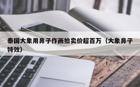 泰国大象用鼻子作画拍卖价超百万（大象鼻子特效）